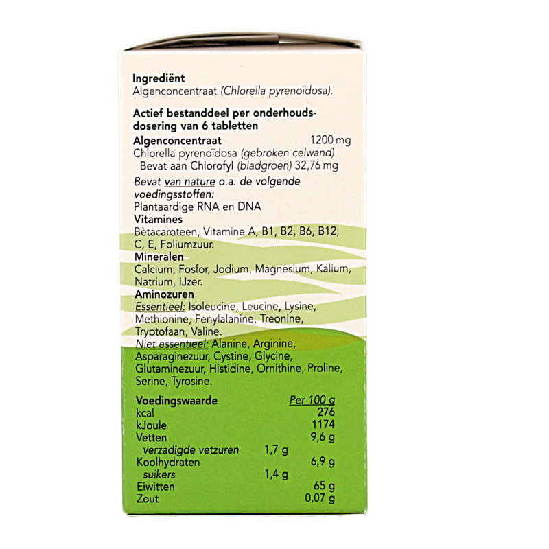 Bloem Chlorella vital green 600 Tabletten