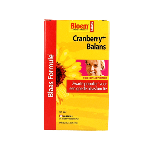 Bloem Cranberry+ balans 60 Capsules