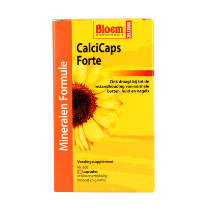 Bloem Calcicaps forte huid/bot/nagels 45.00 Capsules