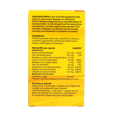 Bloem Calcicaps forte huid/bot/nagels 45 Capsules