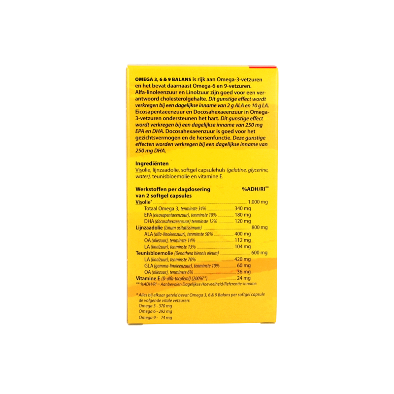 Bloem Omega 3 6 & 9 balans 96 Softgels