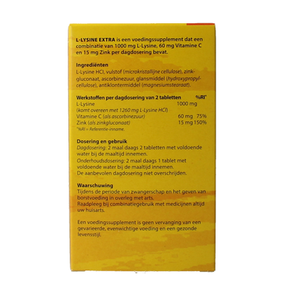 Bloem L-Lysine extra 60.00 Tabletten