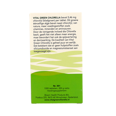 Bloem Chlorella vital green 1000.00 Tabletten