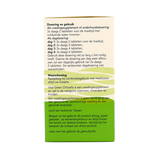 Bloem Chlorella vital green 1000.00 Tabletten