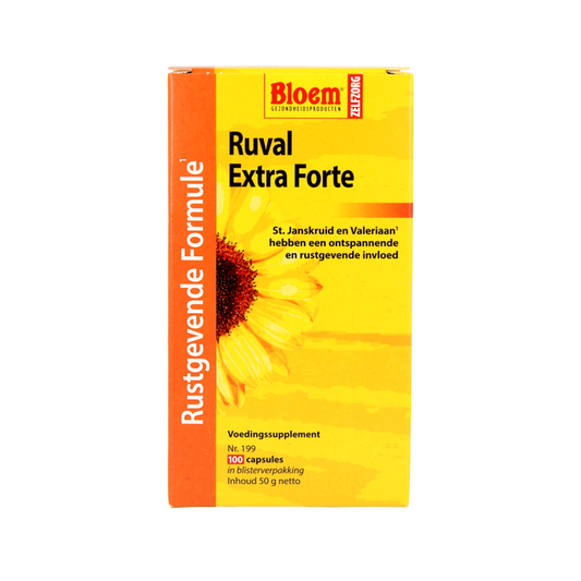 Bloem Ruval met st janskruid 100 Capsules