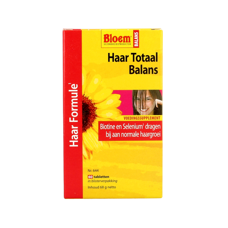 Bloem Haar totaal balans 60 Tabletten