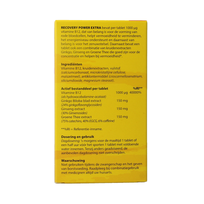 Bloem Recovery power extra 30.00 Tabletten