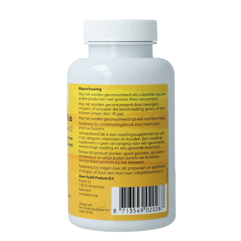 Bloem Vermoeidheidtabletten 60 Tabletten