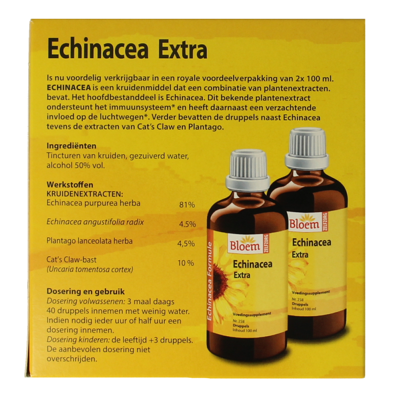 Bloem Echinacea duo 2 x 100ml 200 Milliliter