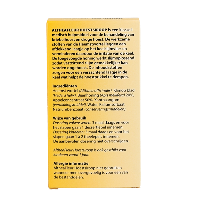 Bloem Altheafleur hoestsiroop 200 Milliliter
