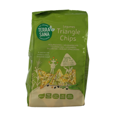 TerraSana Triangle chips peulvruchten  bio 80 Gram