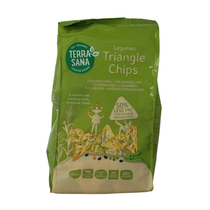 TerraSana Triangle chips peulvruchten  bio 80 Gram