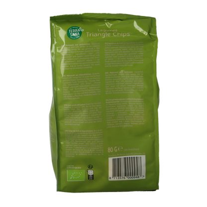 TerraSana Triangle chips peulvruchten  bio 80 Gram