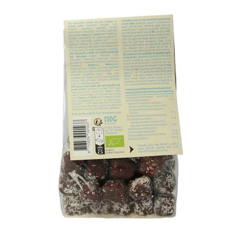 TerraSana Coconut paradise choco bio 150 Gram