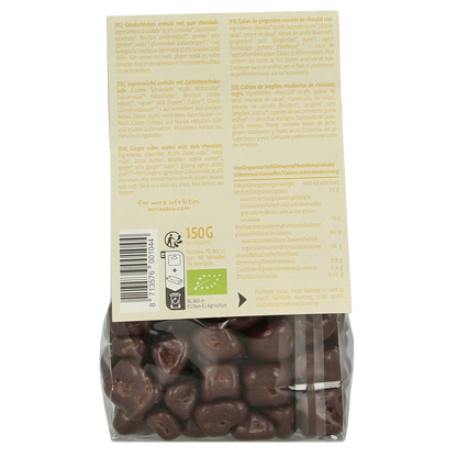 TerraSana Ginger pleasure choco bio 150.00 Gram