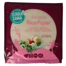 TerraSana Rijstpapier bio 150 Gram
