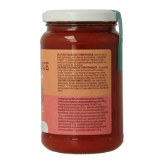 TerraSana Tomatensaus 100% tomaat bio 340 Gram