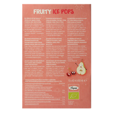 TerraSana Ice pops fruitsap bio 400 Milliliter