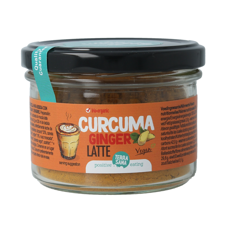 TerraSana Latte curcuma ginger bio 70 Gram