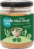 TerraSana Instant miso soep poeder bio 130.00 Gram
