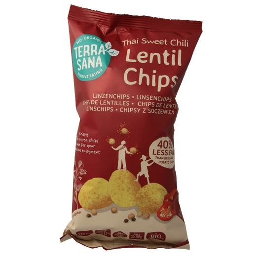 TerraSana Linzenchips Thai sweet chili bio 75 Gram