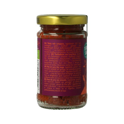 TerraSana Thaise rode currypasta bio 120.00 Gram