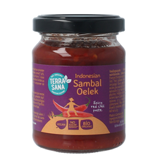 TerraSana Sambal oelek bio 90.00 Gram