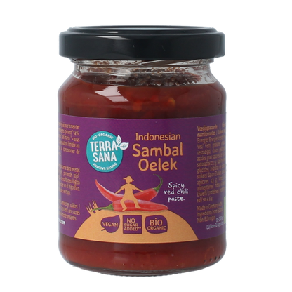 TerraSana Sambal oelek bio 90.00 Gram