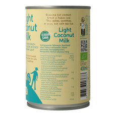 TerraSana Kokosmelk light vet bio 400 Milliliter