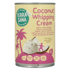 TerraSana Kokosmelk slagroom 30% vet bio 400.00 Milliliter