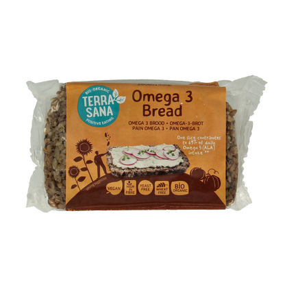 TerraSana Omega 3 brood bio 300.00 Gram