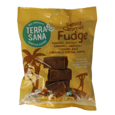 TerraSana Fudge karamel zeezout bio 150 Gram