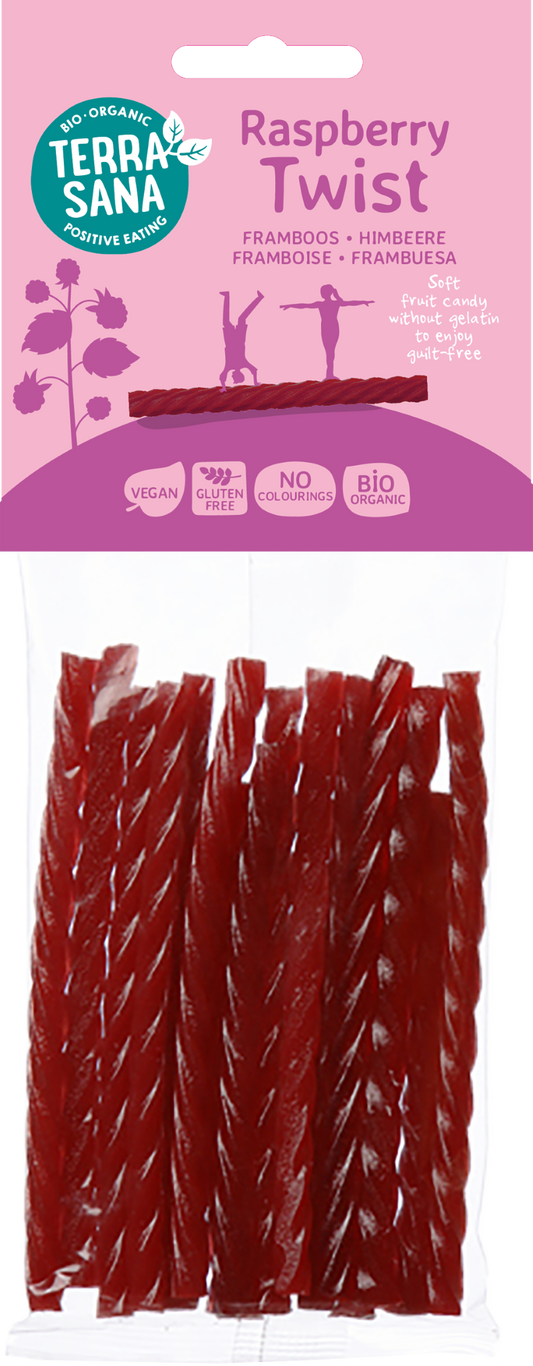TerraSana Framboos kabels twists bio 75 Gram