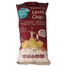 TerraSana Linzenchips sweet chili bio 75 Gram