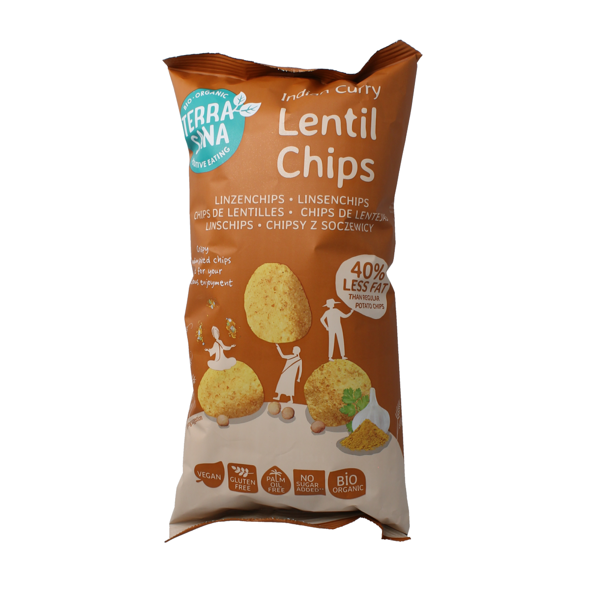 TerraSana Linzenchips Indian curry bio 75.00 Gram