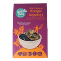 TerraSana Konjak noodles zwarte sesam bio 250 Gram