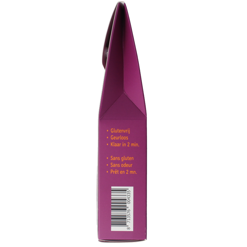 TerraSana Konjak noodles zwarte sesam bio 250 Gram