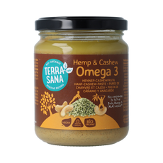 TerraSana Omega 3 hennep cashewpasta 250.00 Gram