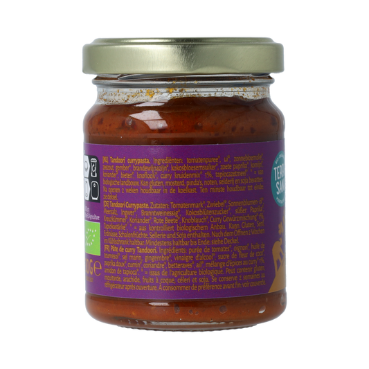 TerraSana Indiase tandoori currypasta 130.00 Gram