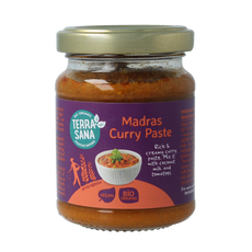 TerraSana Indiase madras currypasta 130.00 Gram