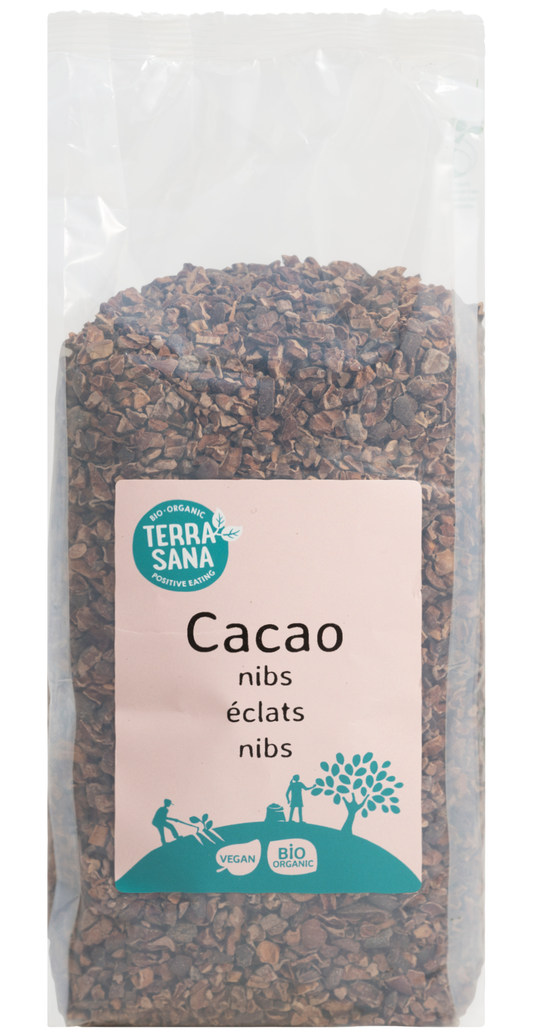 TerraSana Raw cacao nibs bio 500.00 Gram