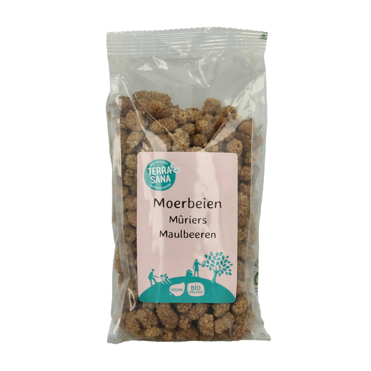 TerraSana RAW Moerbei bessen wit bio 175 Gram