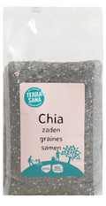 TerraSana RAW Chia zaad zwart bio 300.00 Gram