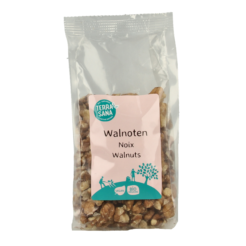 TerraSana Walnoten gepeld bio 150 Gram