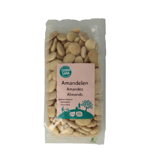 TerraSana Amandelen wit bio 250 Gram