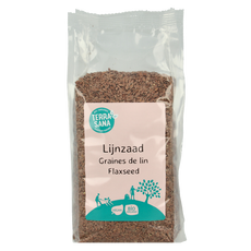 TerraSana RAW lijnzaad heel bio 500 Gram