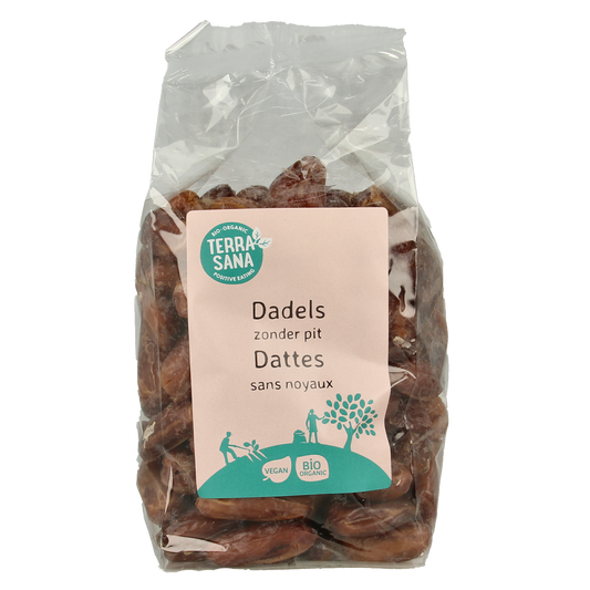 TerraSana RAW dadels zonder pitten bio 750.00 Gram