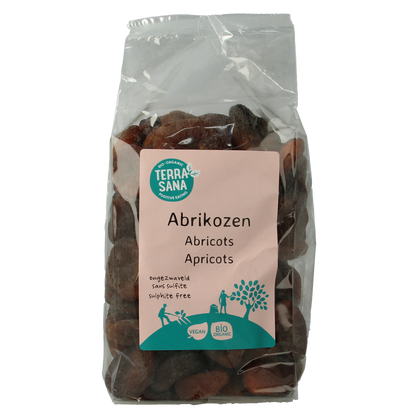 TerraSana RAW abrikozen ongezwaveld bio 1.00 Kilogram