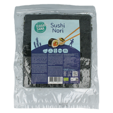 TerraSana Sushi nori geroosterd  bio 50 stuks 125 Gram