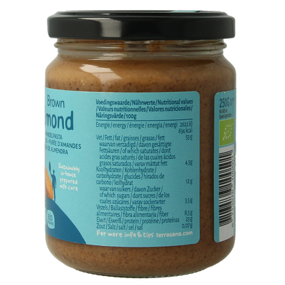 TerraSana Amandelpasta bio 250.00 Gram